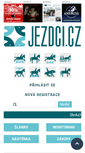 Mobile Screenshot of jezdci.cz